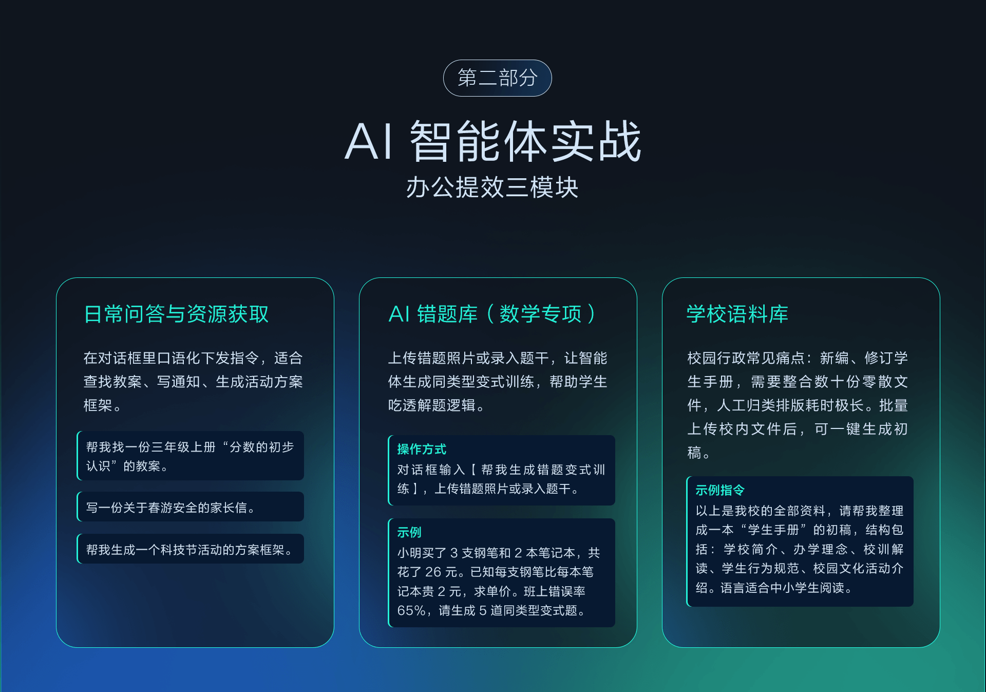 第二部分 AI 智能体实战